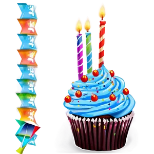 Birthday Cupcakes Png 59 PNG Image