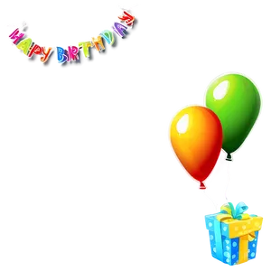 Birthday Helium Balloon Png Pxt13 PNG Image