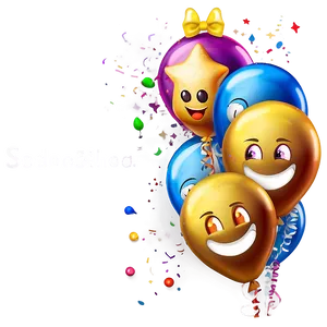 Birthday Wishes Emoji Png Qyp23 PNG Image