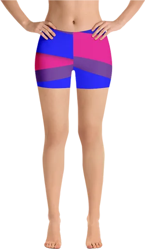 Bisexual Pride Shorts PNG Image