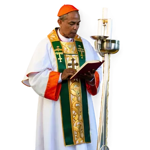 Bishop Leading Mass Png Eys16 PNG Image