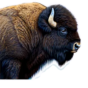 Bison Of North Dakota Png Ntg PNG Image