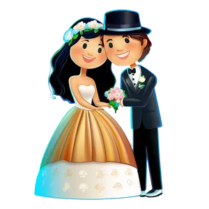 Bitmoji Virtual Wedding Png Rhw PNG Image