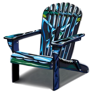 Black Adirondack Chair Png 24 PNG Image