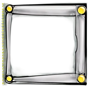 Black And White Photo Border Png Teb43 PNG Image