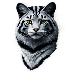 Black And White Wildcat Png 68 PNG Image