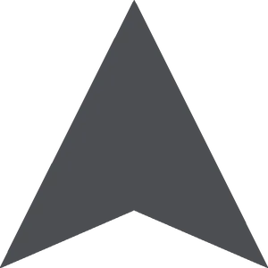 Black Arrow Logo Design PNG Image