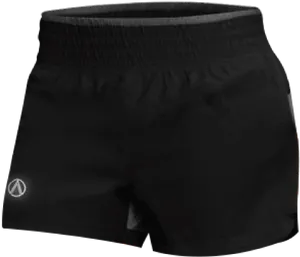 Black Athletic Shorts PNG Image