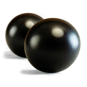 Black Ball B PNG Image