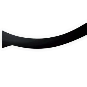 Black Banner A PNG Image