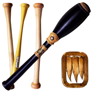 Black Baseball Bat Png Jco PNG Image