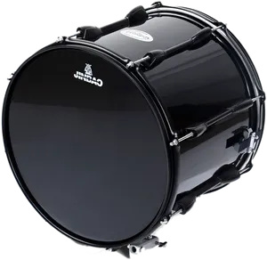 Black Bass Drum Music Equipment PNG Image