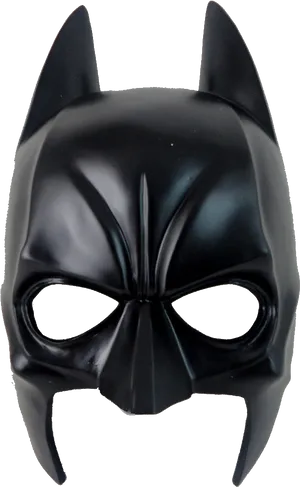 Black Batman Mask Costume Accessory PNG Image