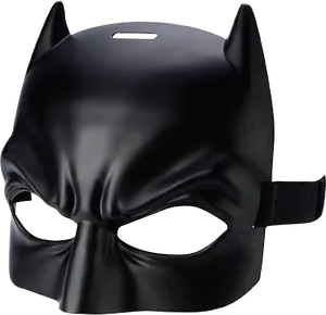 Black Batman Mask Costume Accessory PNG Image