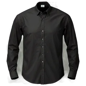 Black Blank Shirt Png Wwf62 PNG Image