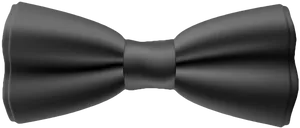 Black Bow Tie Graphic PNG Image