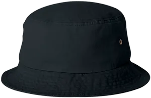 Black Bucket Hat Product Image PNG Image