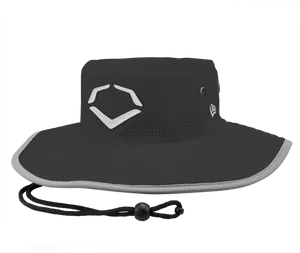 Black Bucket Hatwith Logo PNG Image