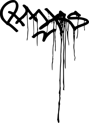 Black Canvas Paintbrushes PNG