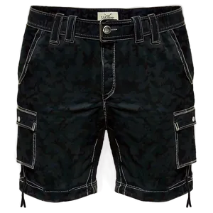 Black Cargo Shorts Png 92 PNG Image