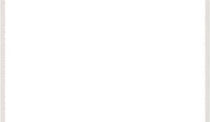 Black Center White Scalloped Frame PNG Image