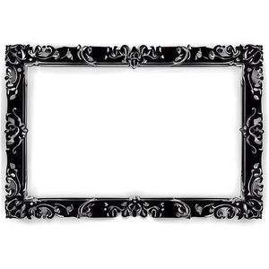 Black Certificate Frame Png 2 PNG Image