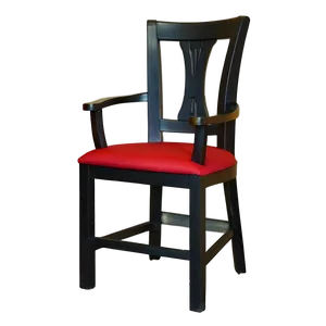 Black Chair A PNG Image