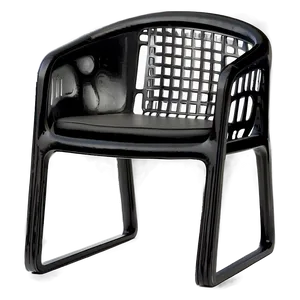 Black Chair B PNG Image