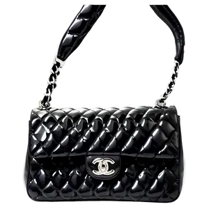 Black Chanel Bag Png Hac PNG Image