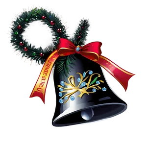 Black Christmas Bells Png Cbm PNG Image