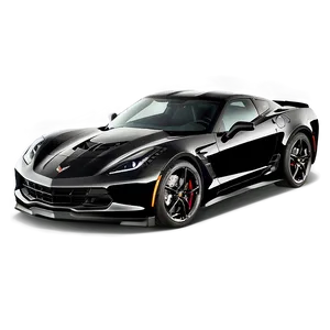 Black Corvette Png Nvj PNG Image