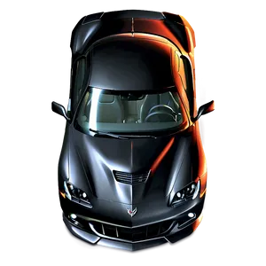 Black Corvette Png Vep PNG Image