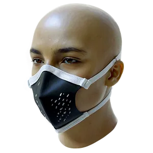 Black Covid Mask Png 06122024 PNG Image