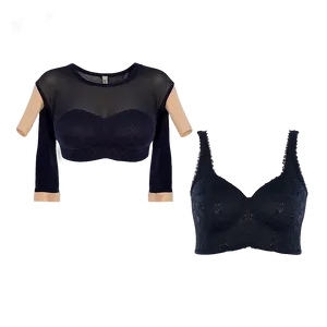 Black Crop Top Style Png Rng9 PNG Image