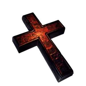 Black Cross Symbol Png Hoe PNG Image