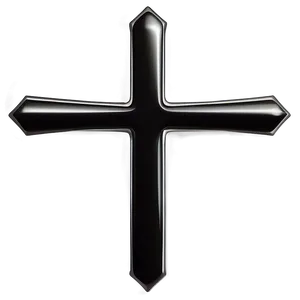 Black Cross Symbol Png Ool98 PNG Image