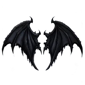 Black Demon Wings Png Xir PNG Image