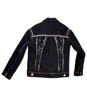 Black Denim Jacket Png Wrd PNG Image