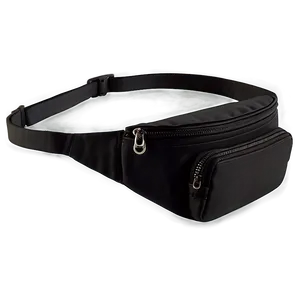 Black Fanny Pack Png Jtt PNG Image