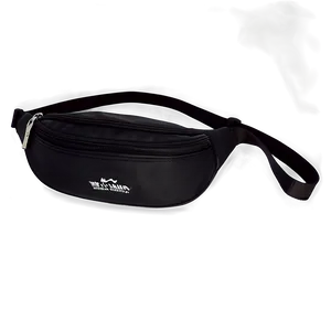 Black Fanny Pack Png Nlb PNG Image