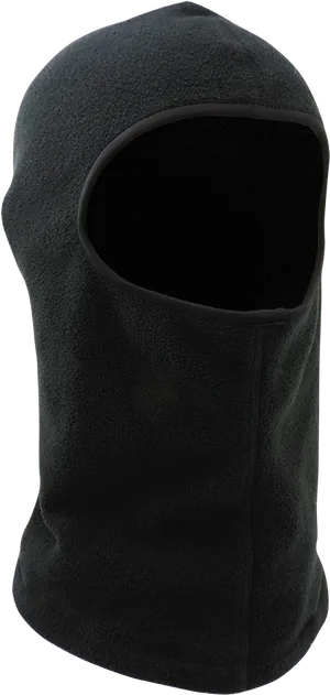 Black Fleece Balaclava PNG Image