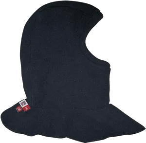 Black Fleece Balaclava Isolated PNG Image