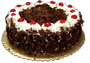 Black Forest Cake Delicious Dessert PNG Image