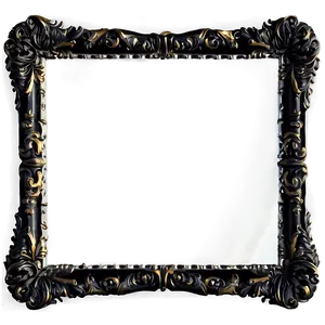 Black Frame For Mirror Png 06262024 PNG Image