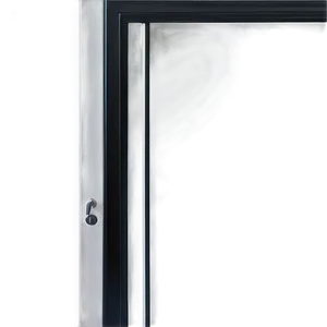 Black Framed Glass Door Png 06122024 PNG Image