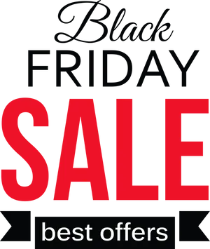 Black Friday Sale Best Offers PNG Image