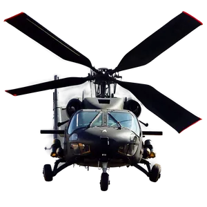 Black Hawk Chopper Png 06252024 PNG Image