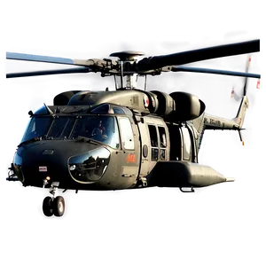 Black Hawk Rescue Helicopter Png 06252024 PNG Image