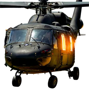 Black Hawk Rescue Helicopter Png 12 PNG Image