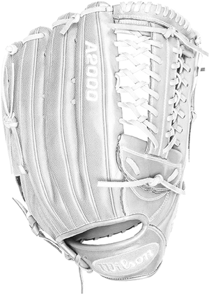 Black Leather Baseball Glove A2000 PNG Image